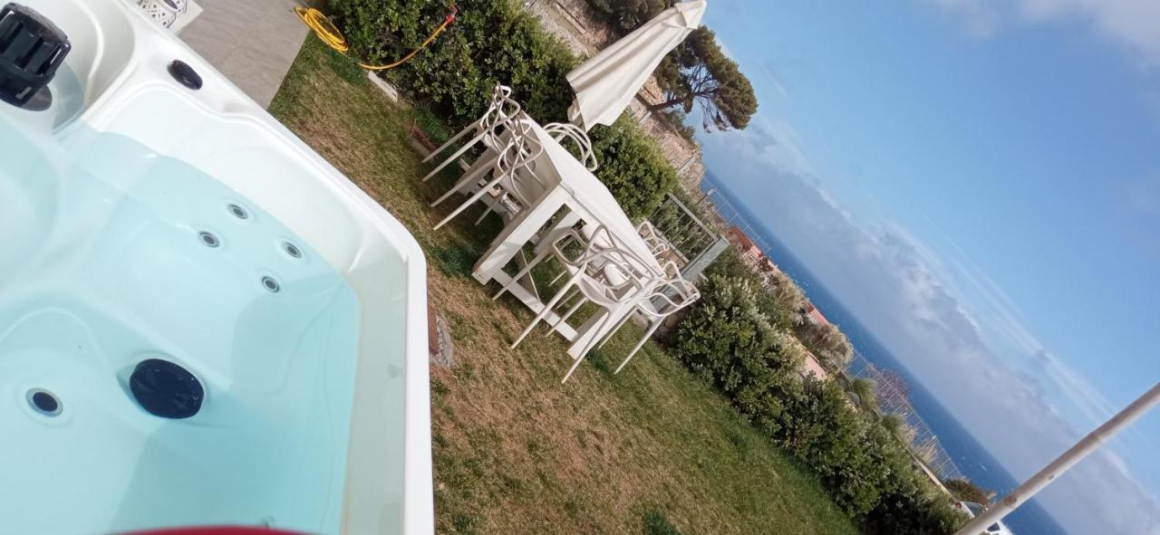 Cluxury-Torre Dei Saraceni Boutique Apt By The Sea Beach, Pool,Private Jacuzzi, Parking 체르보 외부 사진