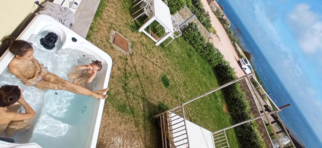Cluxury-Torre Dei Saraceni Boutique Apt By The Sea Beach, Pool,Private Jacuzzi, Parking 체르보 외부 사진