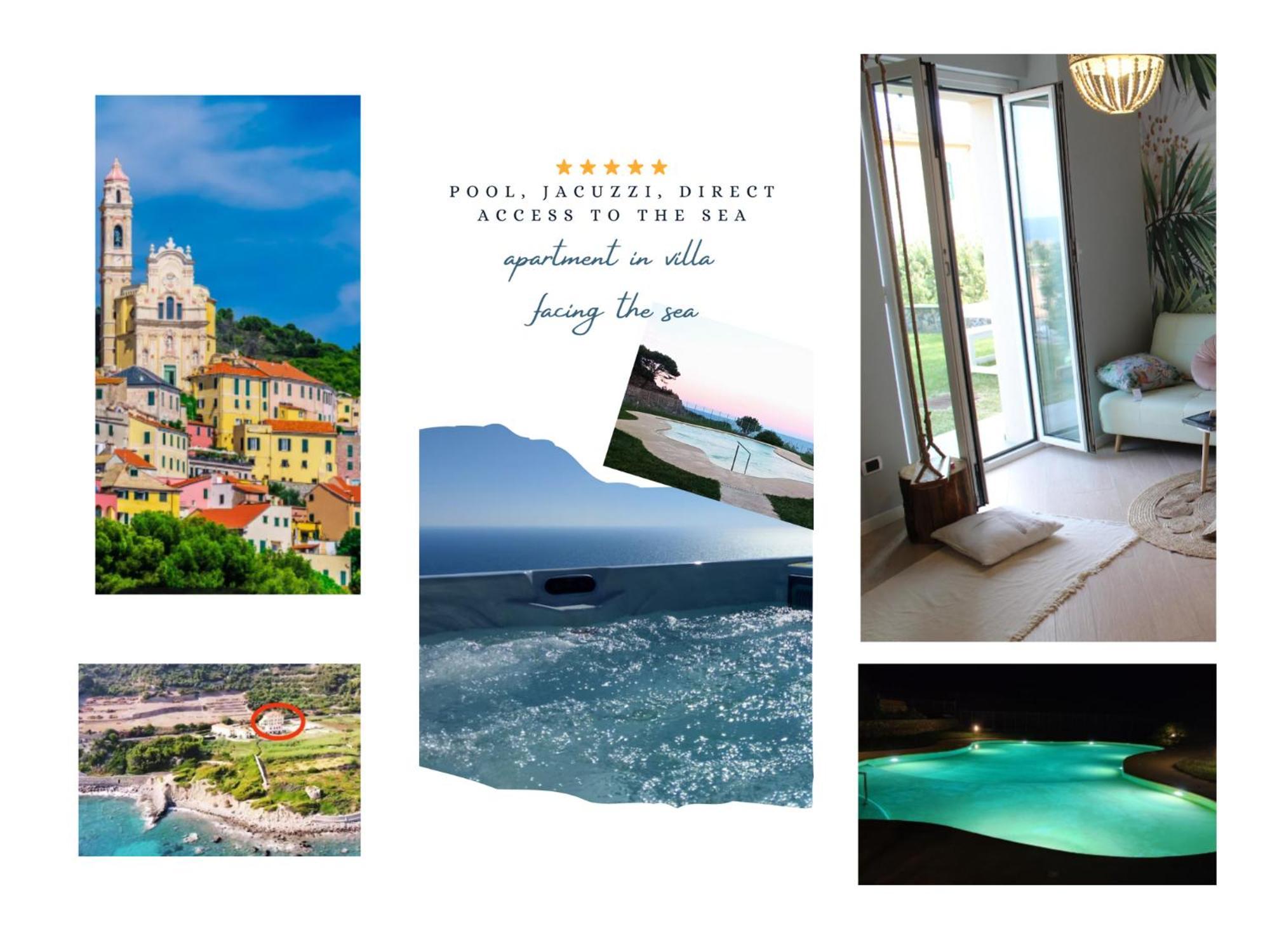 Cluxury-Torre Dei Saraceni Boutique Apt By The Sea Beach, Pool,Private Jacuzzi, Parking 체르보 외부 사진